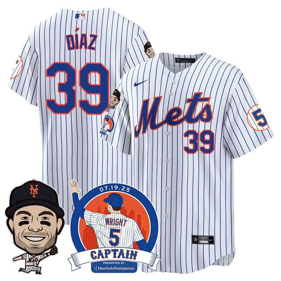 Men's New York Mets David Wright "Mets Legend" Jersey V2 - All Stitched