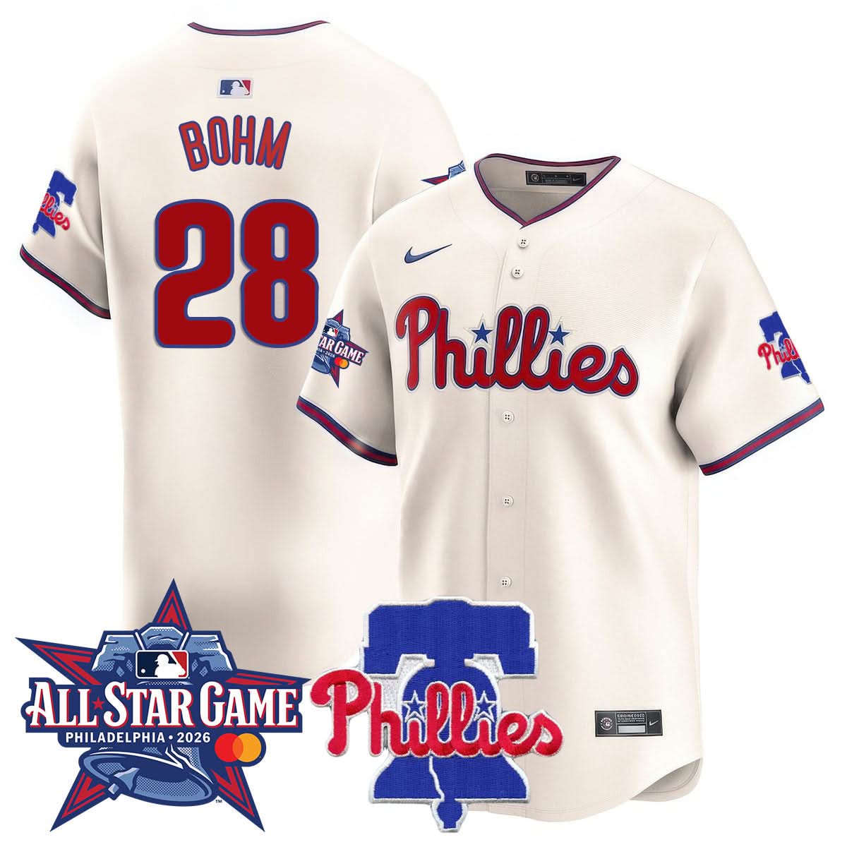 Men's Philadelphia Phillies 2026 MLB All-Star Jersey - All Stitched