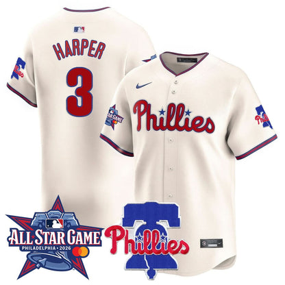 Men's Philadelphia Phillies 2026 MLB All-Star Jersey - All Stitched