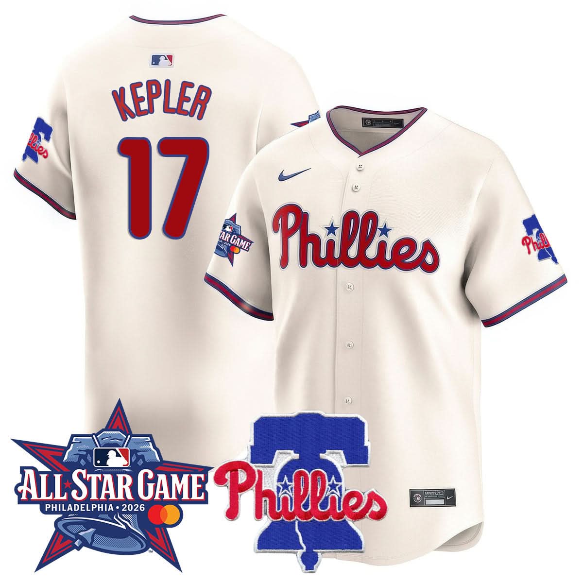 Men's Philadelphia Phillies 2026 MLB All-Star Jersey - All Stitched