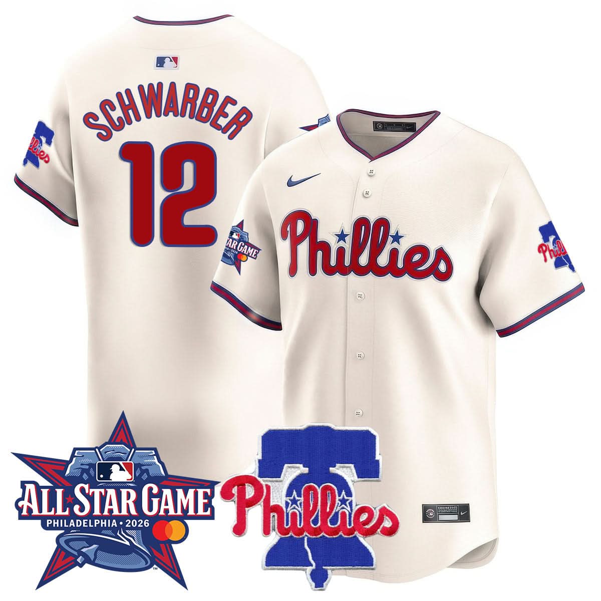 Men's Philadelphia Phillies 2026 MLB All-Star Jersey - All Stitched