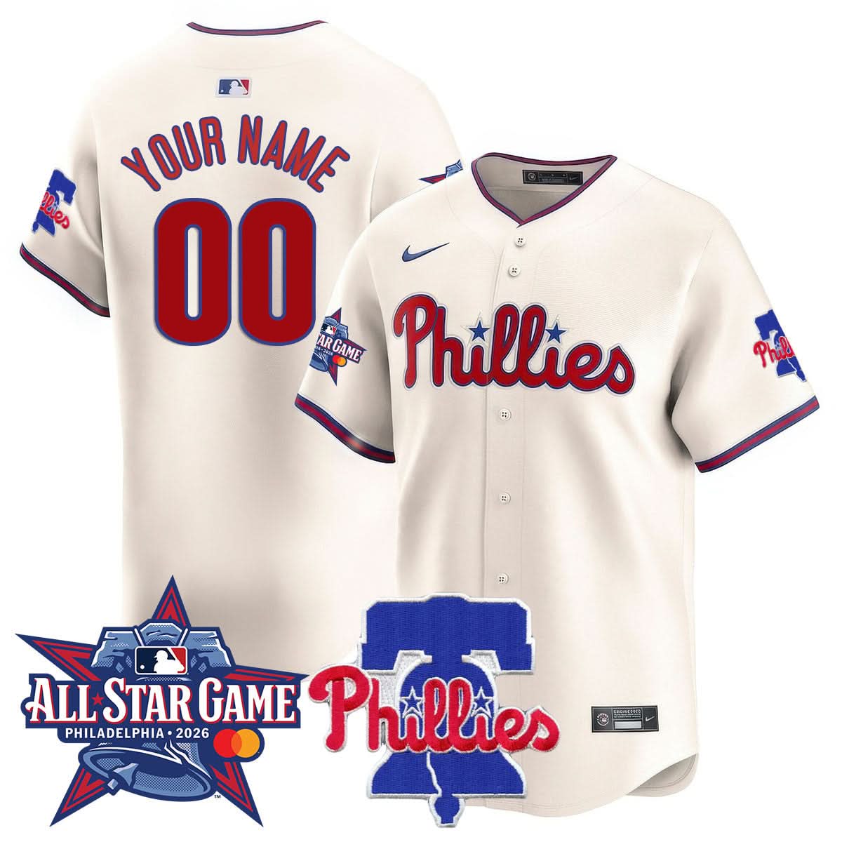 Men's Philadelphia Phillies 2026 MLB All-Star Jersey - All Stitched