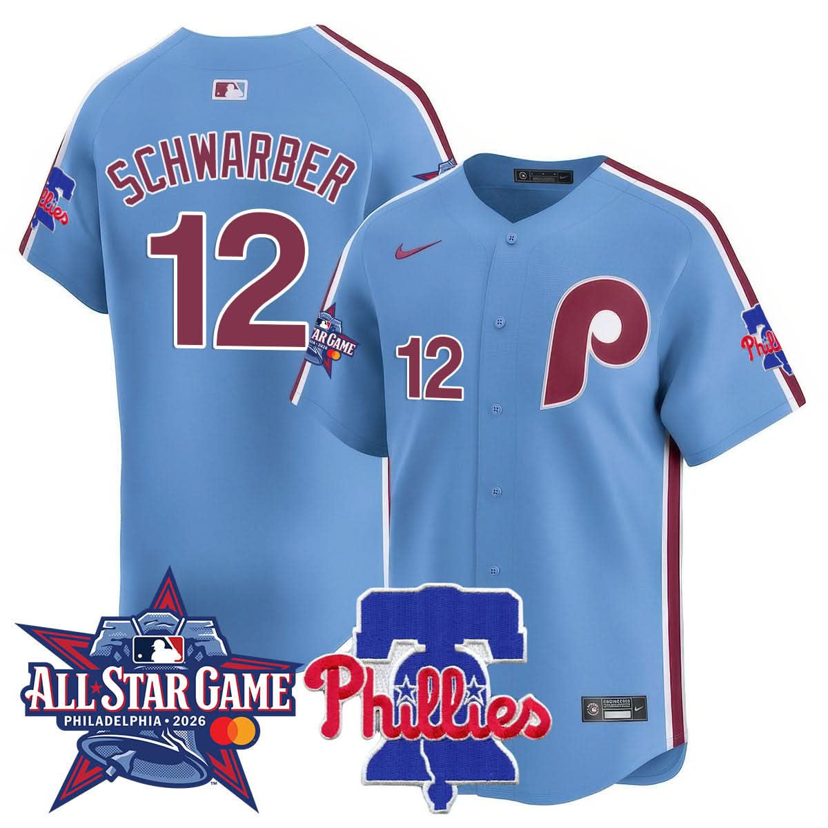 Men's Philadelphia Phillies 2026 MLB All-Star Jersey - All Stitched