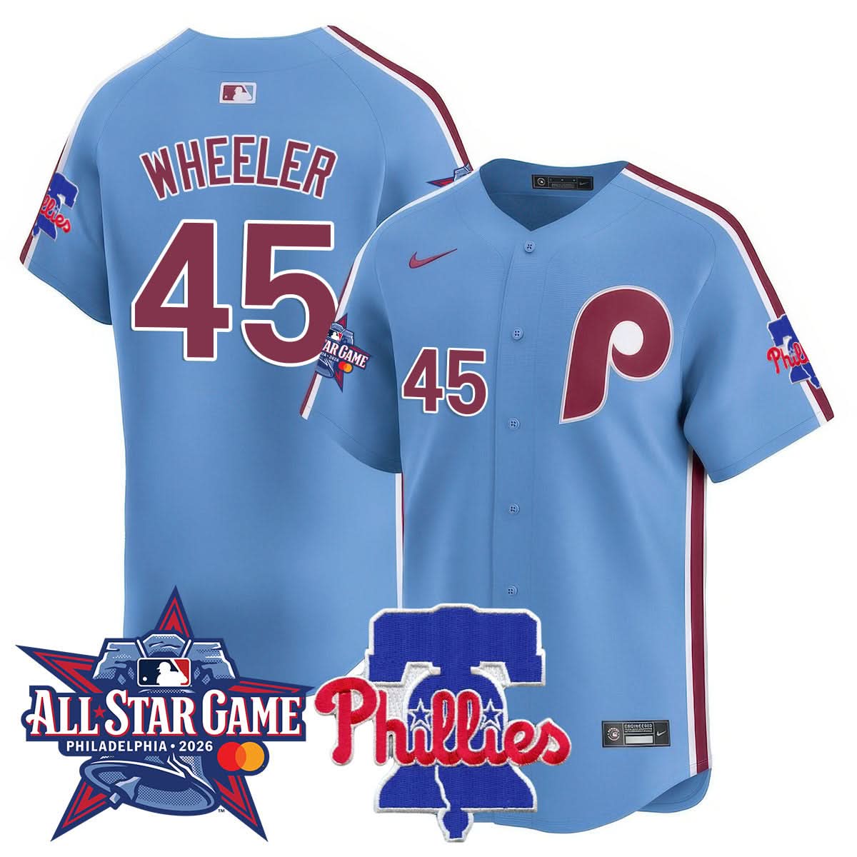 Men's Philadelphia Phillies 2026 MLB All-Star Jersey - All Stitched