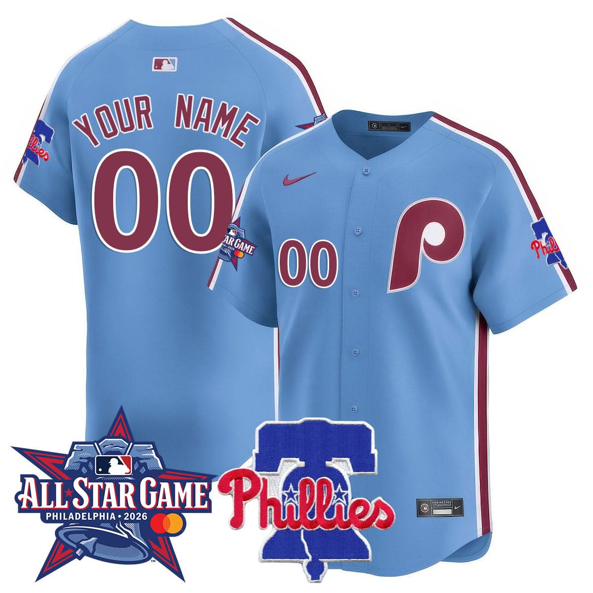 Men's Philadelphia Phillies 2026 MLB All-Star Jersey - All Stitched