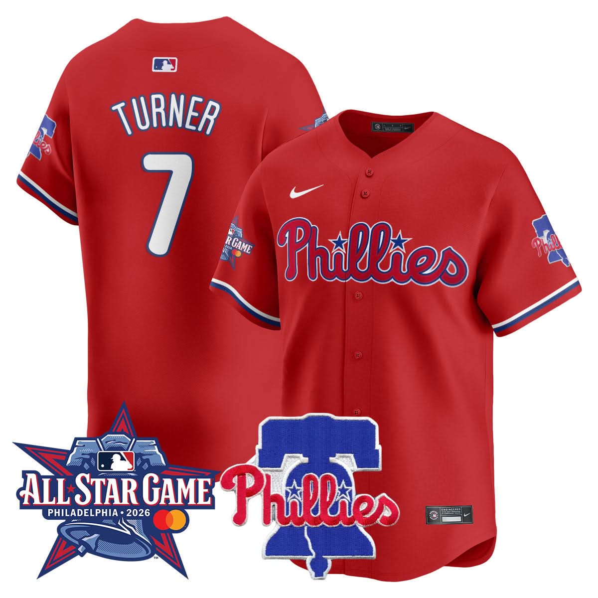 Men's Philadelphia Phillies 2026 MLB All-Star Jersey - All Stitched