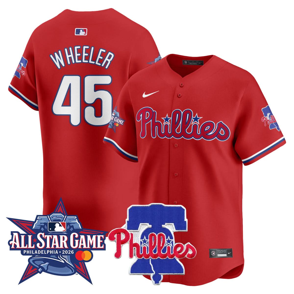Men's Philadelphia Phillies 2026 MLB All-Star Jersey - All Stitched