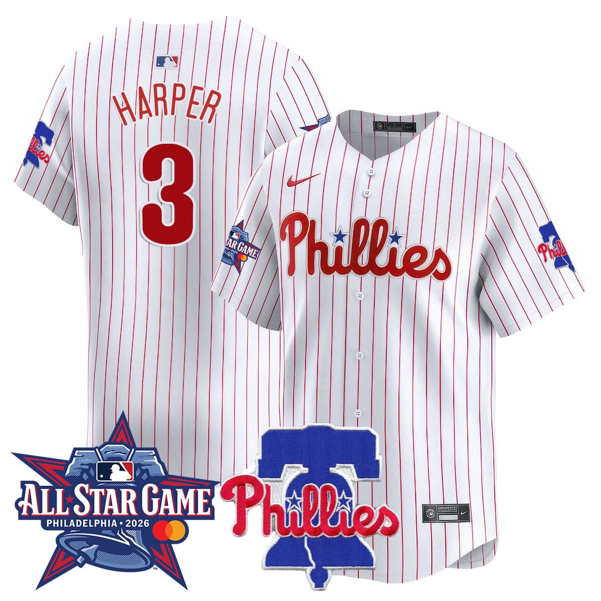 Philadelphia Phillies 2026 MLB All-Star Jersey - All Stitched