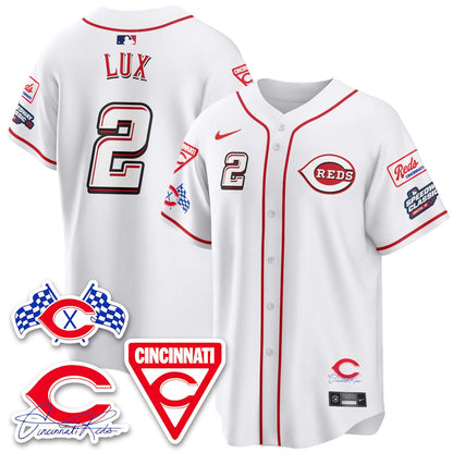 Men's Cincinnati Reds 2025 Speedway Limited Jersey V1 - All Stitched
