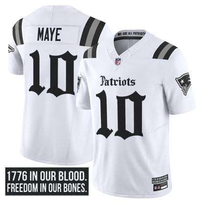 Men's New England Patriots 'Gothic Revolution Edition' Vapor Limited Jersey - All Stitched