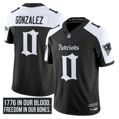 Men's New England Patriots 'Gothic Revolution Edition' Vapor Limited Jersey - All Stitched