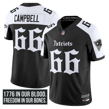Men's New England Patriots 'Gothic Revolution Edition' Vapor Limited Jersey - All Stitched