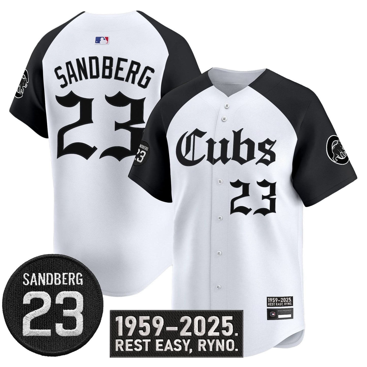 Men's Chicago Cubs 'Ryne Sandberg Tribute' Vapor Premier Limited Jersey - All Stitched