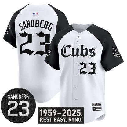 Men's Chicago Cubs 'Ryne Sandberg Tribute' Vapor Premier Limited Jersey - All Stitched