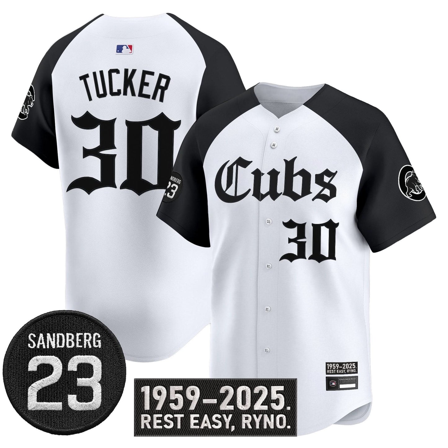 Men's Chicago Cubs 'Ryne Sandberg Tribute' Vapor Premier Limited Jersey - All Stitched