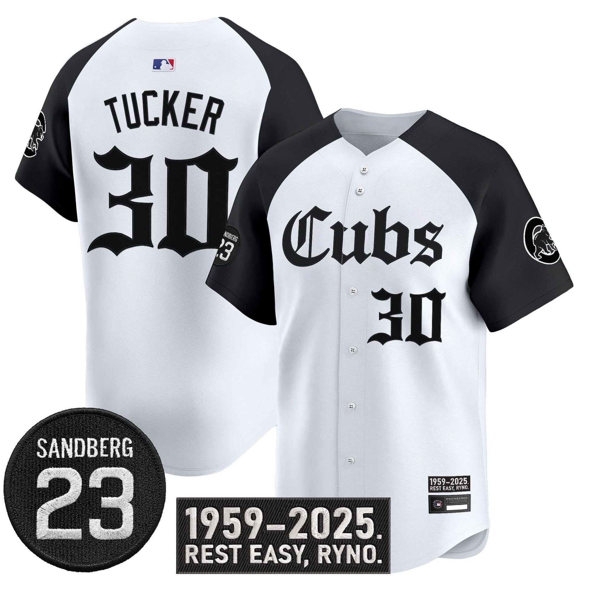 Men's Chicago Cubs 'Ryne Sandberg Tribute' Vapor Premier Limited Jersey - All Stitched