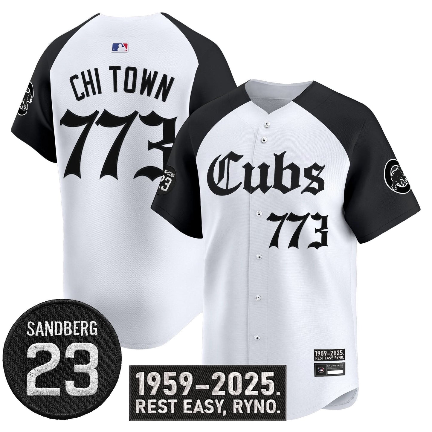 Men's Chicago Cubs 'Ryne Sandberg Tribute' Vapor Premier Limited Jersey - All Stitched