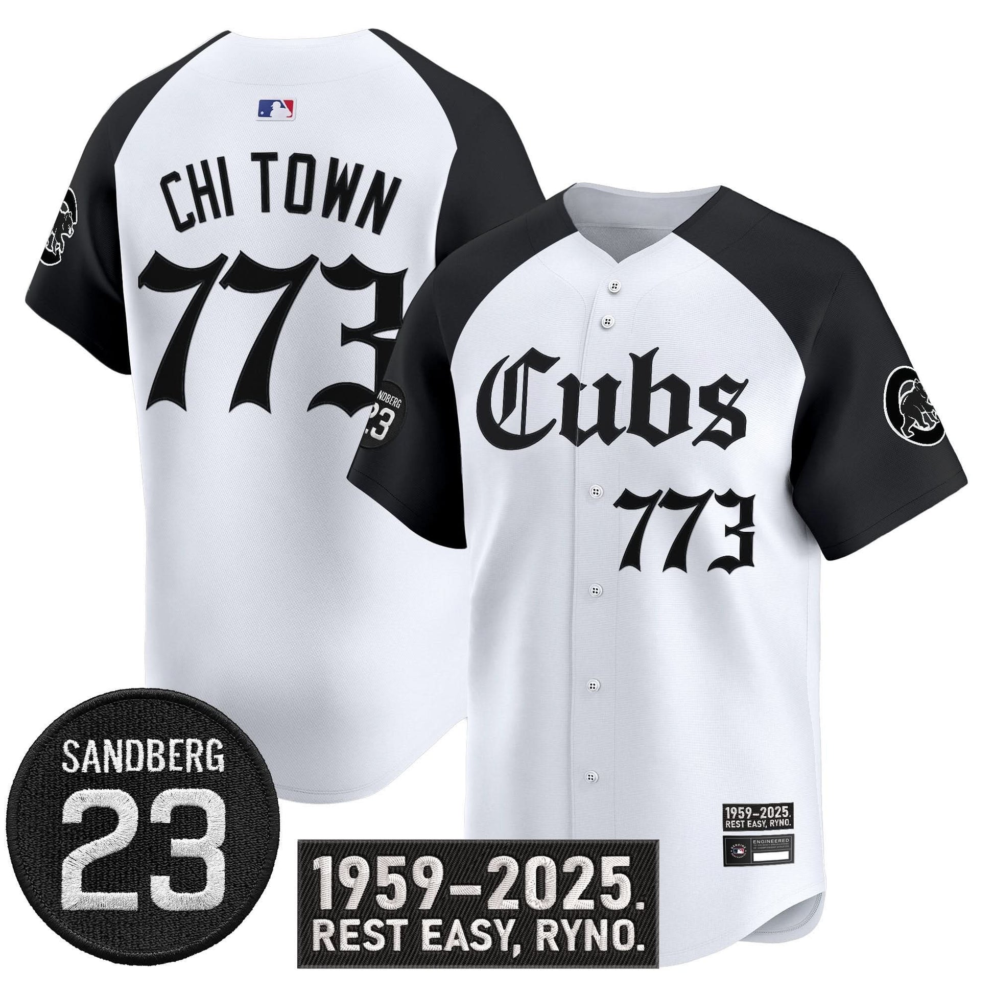 Men's Chicago Cubs 'Ryne Sandberg Tribute' Vapor Premier Limited Jersey - All Stitched