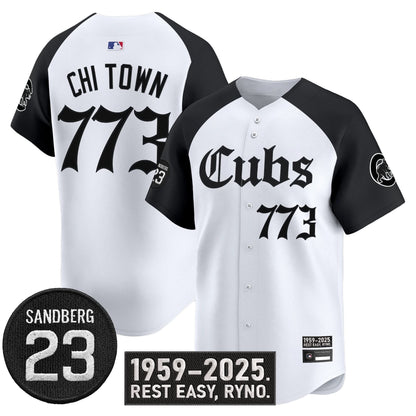 Men's Chicago Cubs 'Ryne Sandberg Tribute' Vapor Premier Limited Jersey - All Stitched
