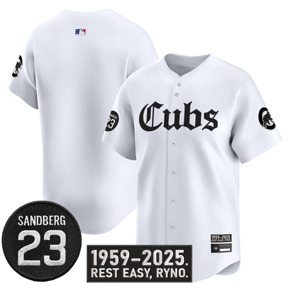Men's Chicago Cubs 'Ryne Sandberg Tribute' Vapor Premier Limited Jersey - All Stitched