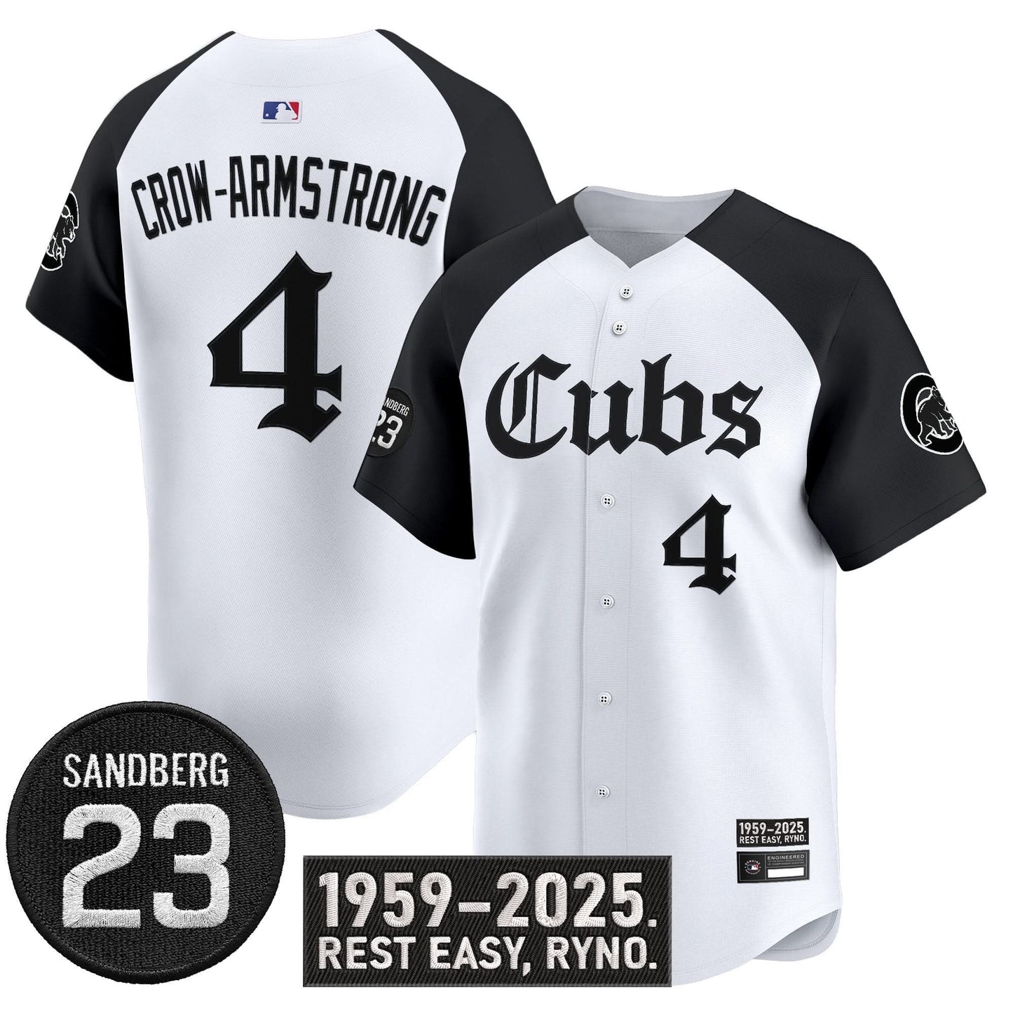 Men's Chicago Cubs 'Ryne Sandberg Tribute' Vapor Premier Limited Jersey - All Stitched