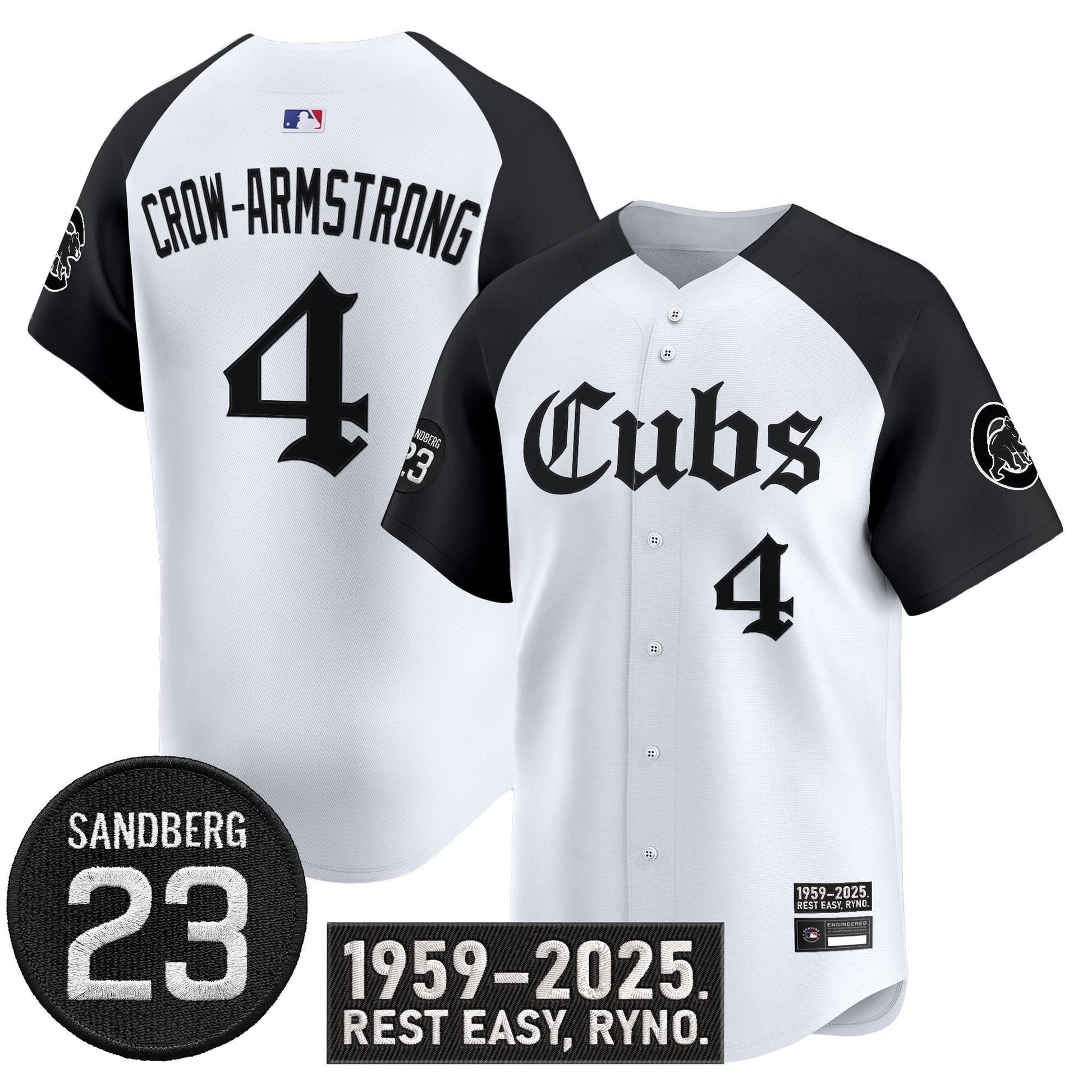 Men's Chicago Cubs 'Ryne Sandberg Tribute' Vapor Premier Limited Jersey - All Stitched