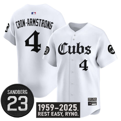 Men's Chicago Cubs 'Ryne Sandberg Tribute' Vapor Premier Limited Jersey - All Stitched