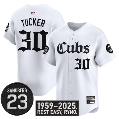 Men's Chicago Cubs 'Ryne Sandberg Tribute' Vapor Premier Limited Jersey - All Stitched