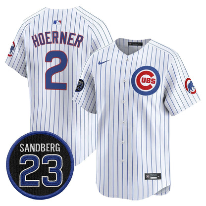 Men's Chicago Cubs 'Ryne Sandberg Tribute' Vapor Premier Limited Jersey V2 - All Stitched