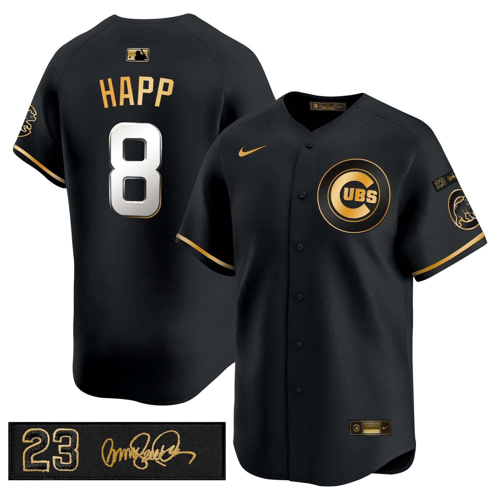 Men's Chicago Cubs 'Ryne Sandberg Tribute' Vapor Premier Limited Jersey V3 - All Stitched