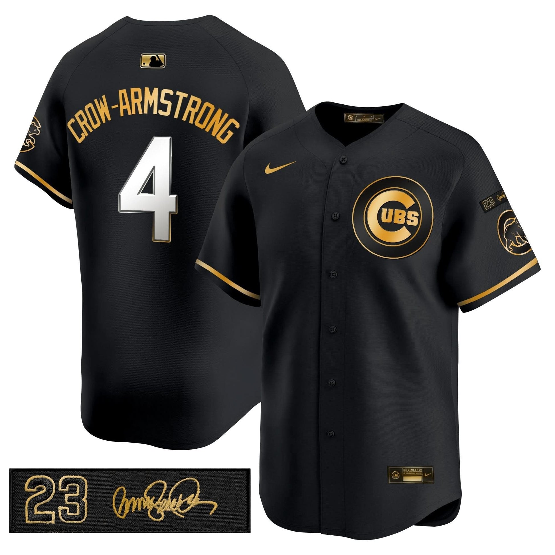 Men's Chicago Cubs 'Ryne Sandberg Tribute' Vapor Premier Limited Jersey V3 - All Stitched