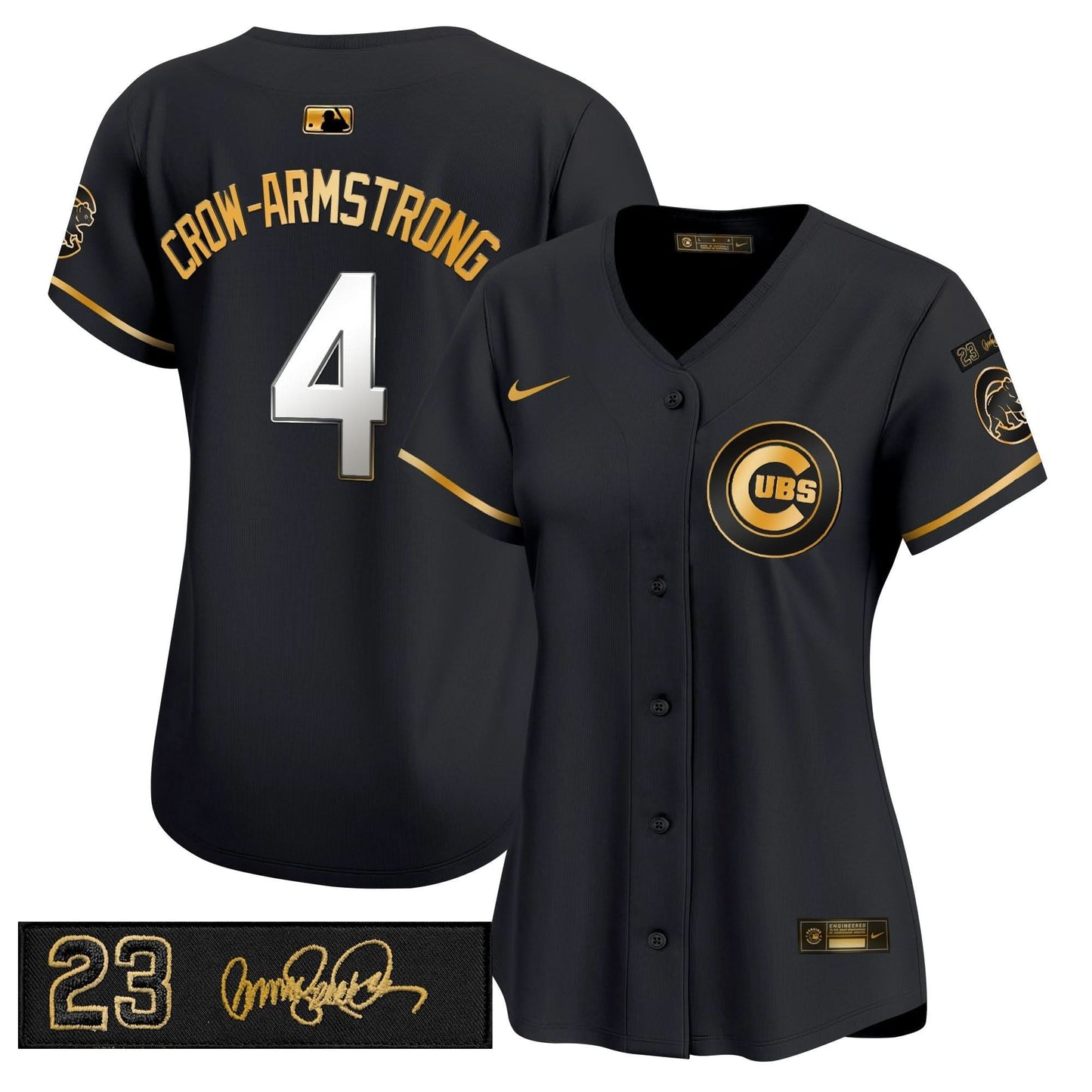 Women's Chicago Cubs 'Ryne Sandberg Tribute' Vapor Premier Limited Jersey V3 - All Stitched