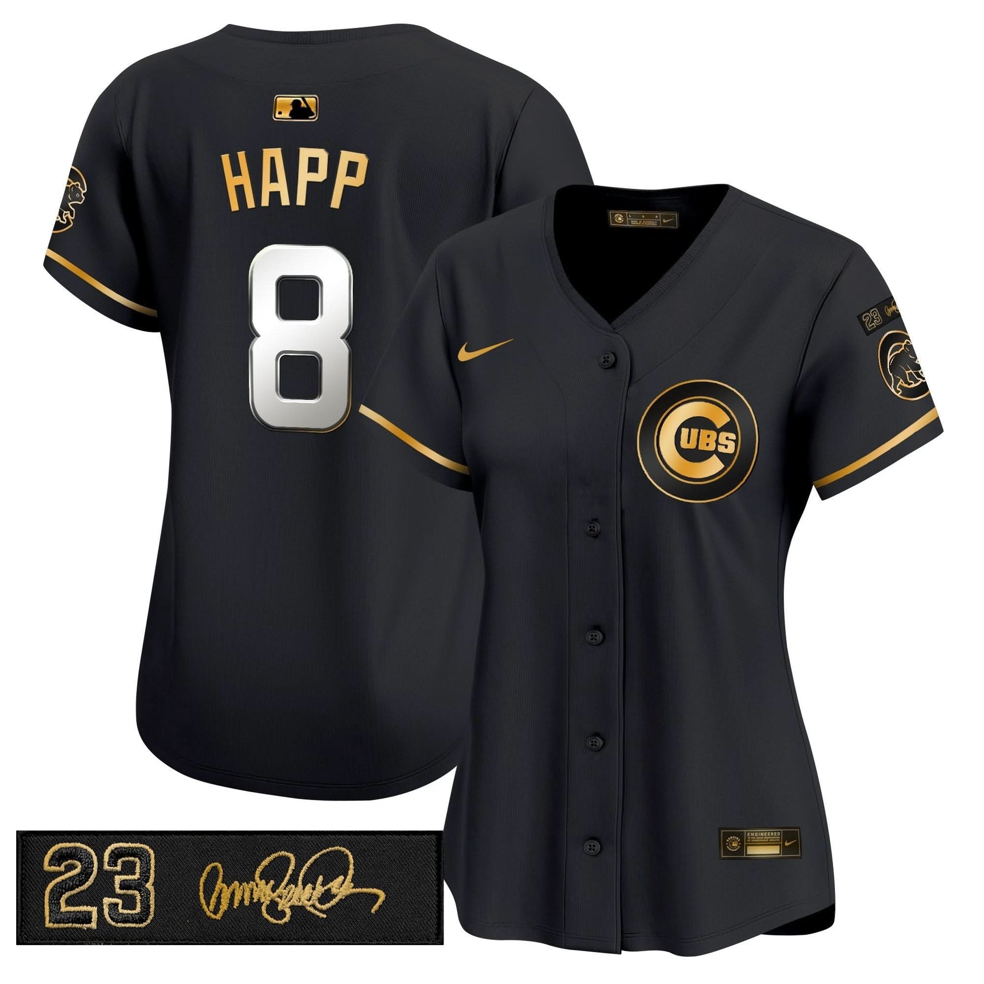 Women's Chicago Cubs 'Ryne Sandberg Tribute' Vapor Premier Limited Jersey V3 - All Stitched