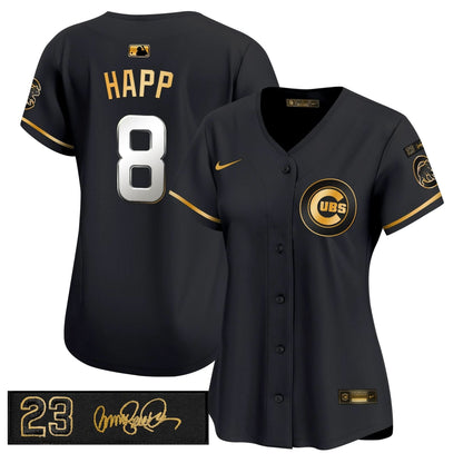 Women's Chicago Cubs 'Ryne Sandberg Tribute' Vapor Premier Limited Jersey V3 - All Stitched
