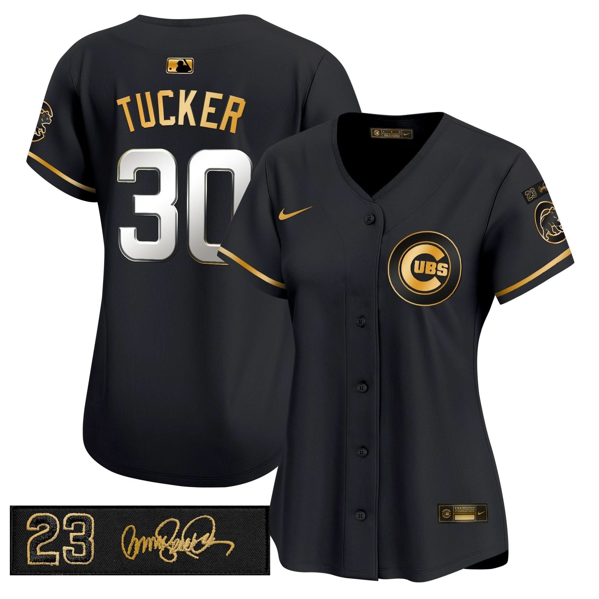Women's Chicago Cubs 'Ryne Sandberg Tribute' Vapor Premier Limited Jersey V3 - All Stitched