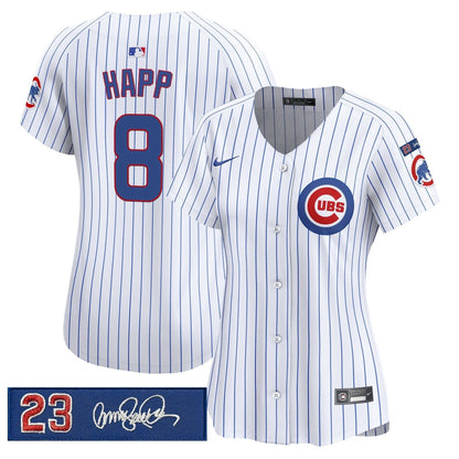 Women's Chicago Cubs 'Ryne Sandberg Tribute' Vapor Premier Limited Jersey V3 - All Stitched