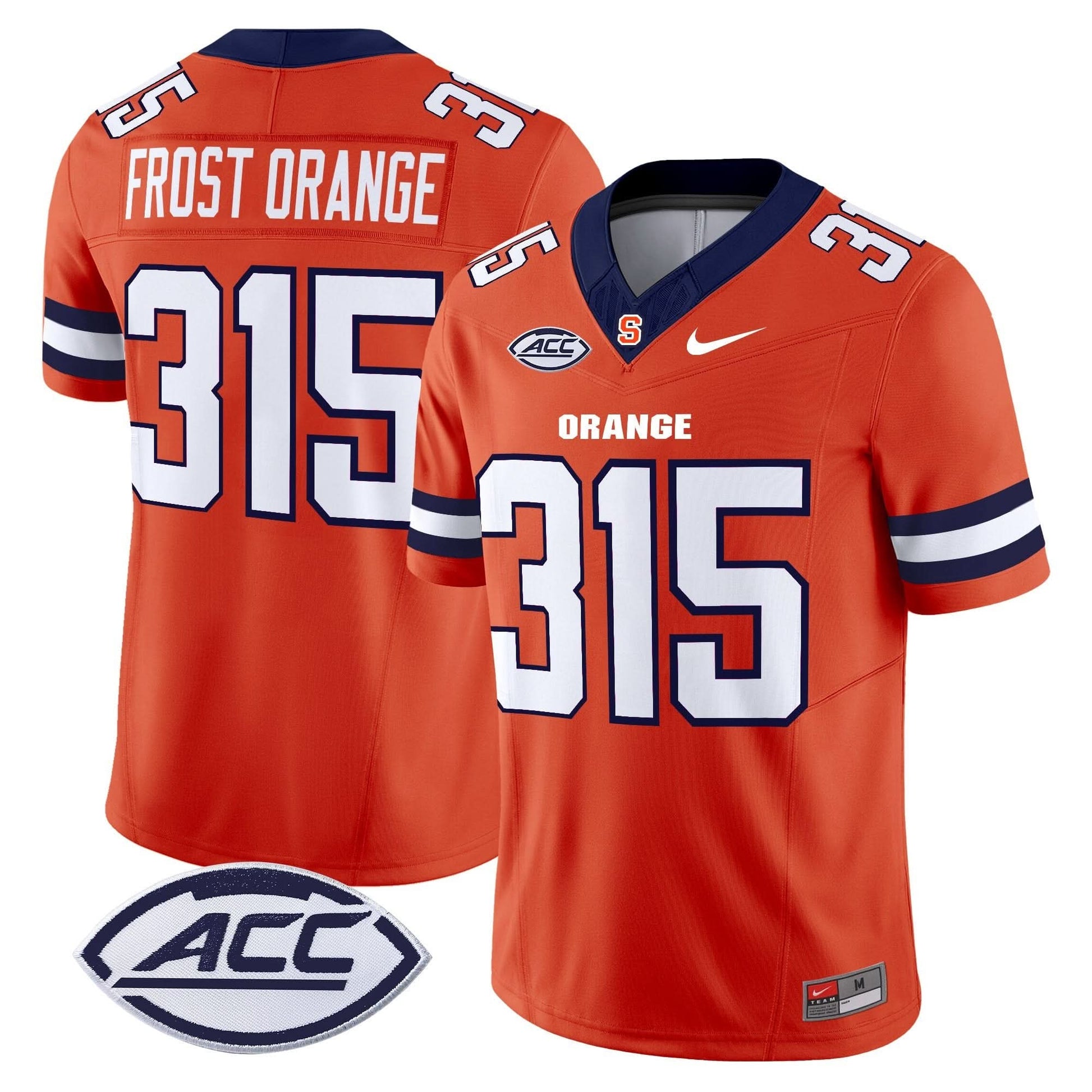Men's Syracuse Orange 2025 Vapor Limited Jersey - All stitched
