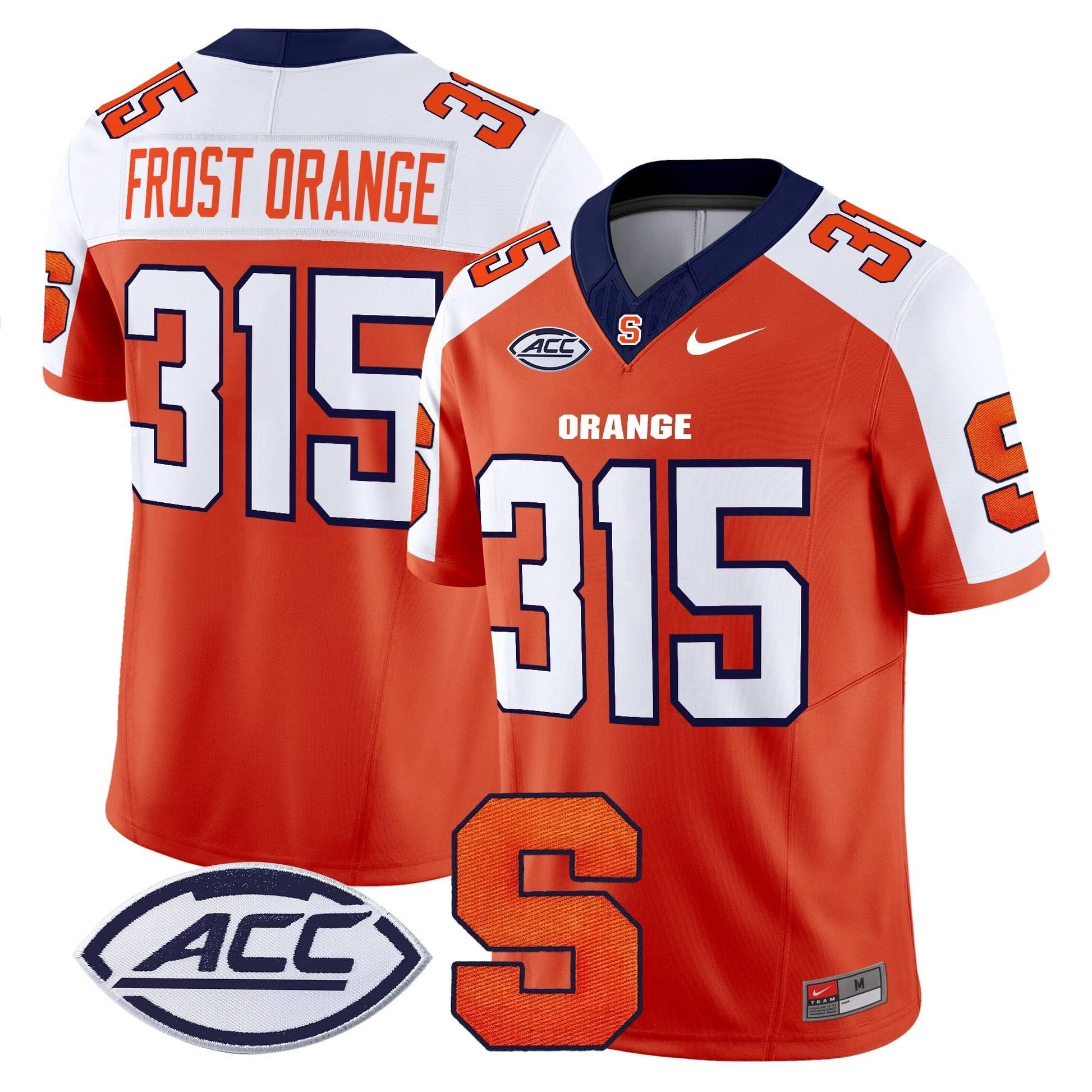 Men's Syracuse Orange 2025 Vapor Limited Jersey - All stitched