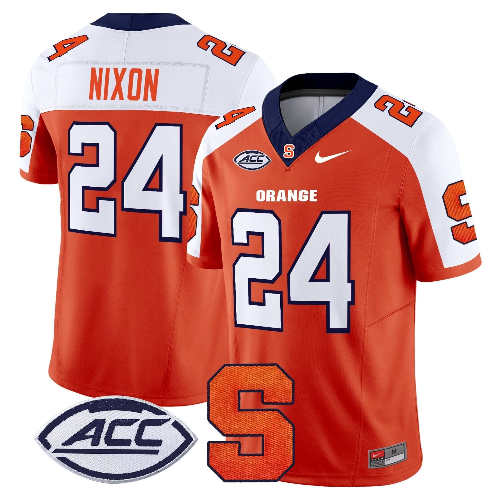 Men's Syracuse Orange 2025 Vapor Limited Jersey - All stitched