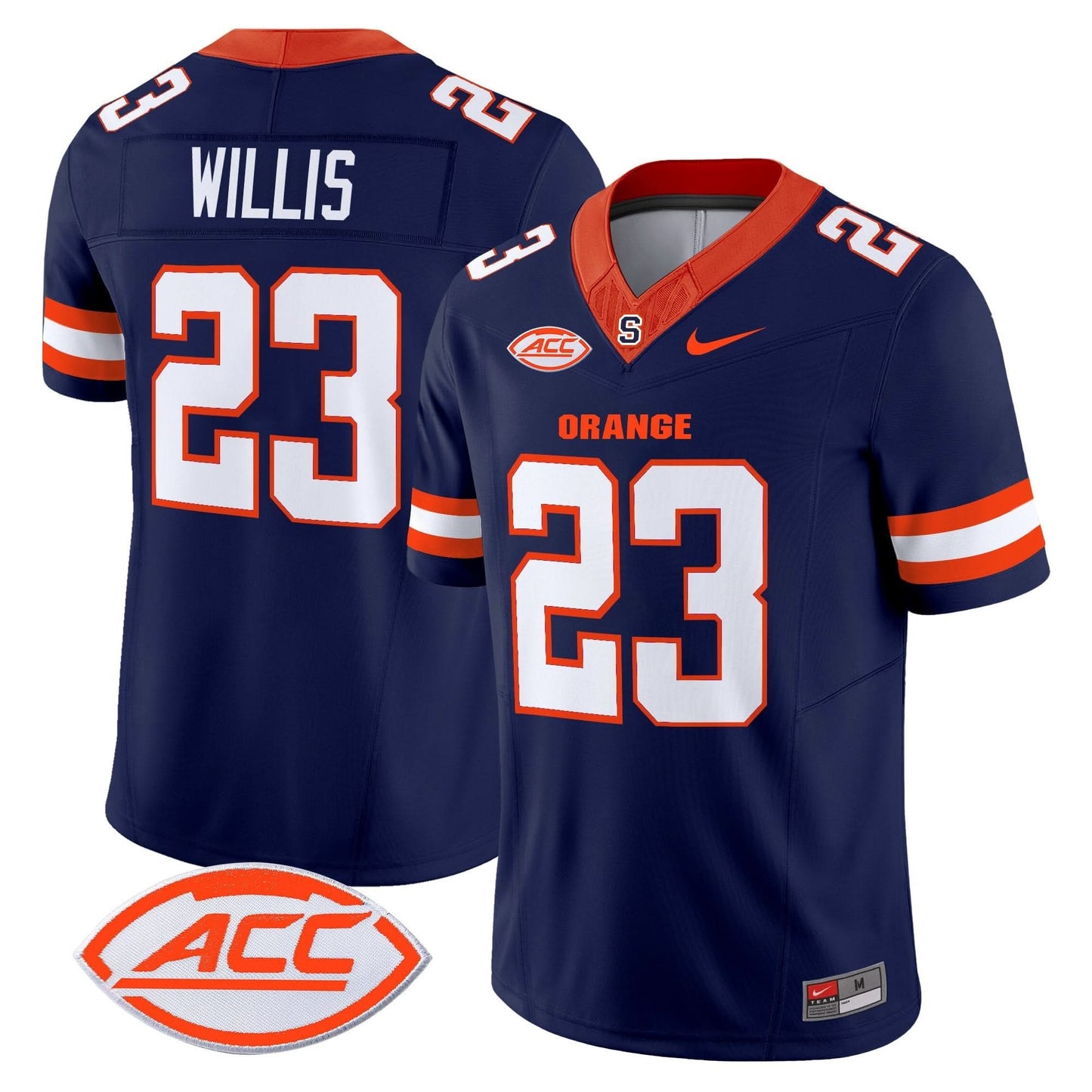 Men's Syracuse Orange 2025 Vapor Limited Jersey - All stitched