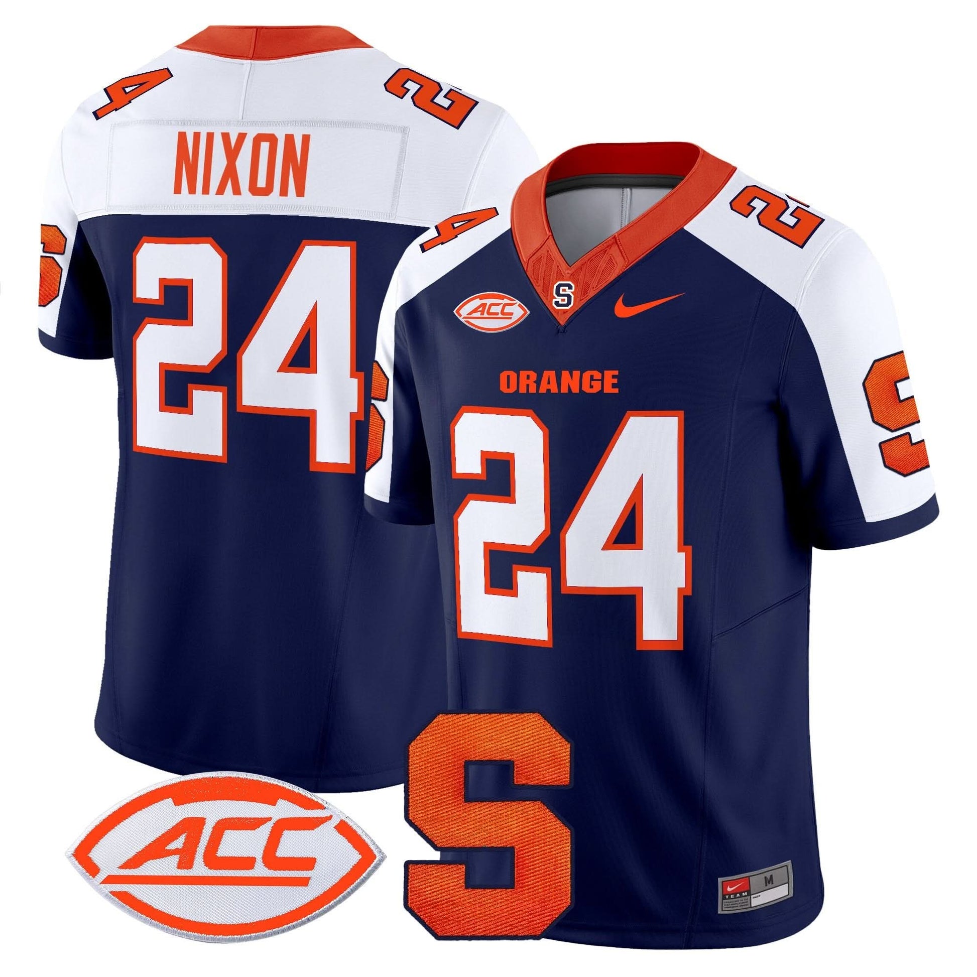 Men's Syracuse Orange 2025 Vapor Limited Jersey - All stitched