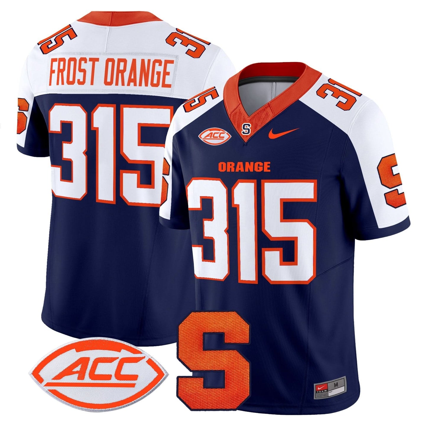 Men's Syracuse Orange 2025 Vapor Limited Jersey - All stitched