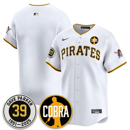 Men's Pittsburgh Pirates Memories Dave Parker Jersey- ���COBRA��� Patch - All Stitched