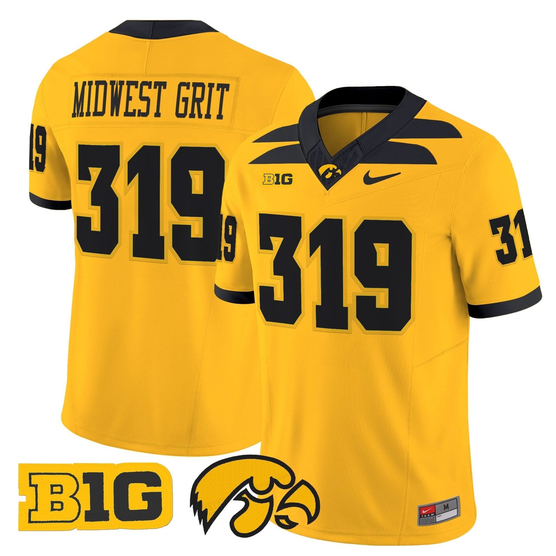 Men's Iowa Hawkeyes 2025 Vapor Limited Jersey - All Stitched