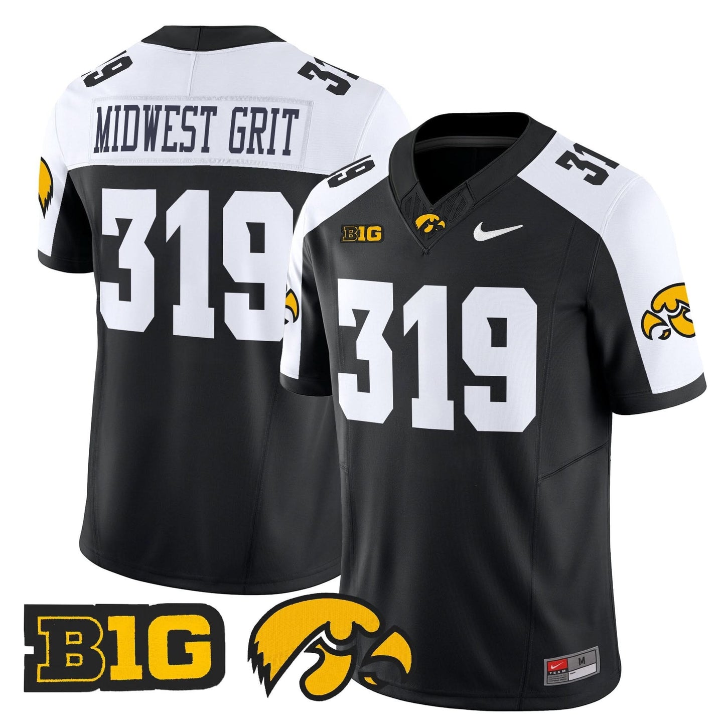Men's Iowa Hawkeyes 2025 Vapor Limited Jersey - All Stitched