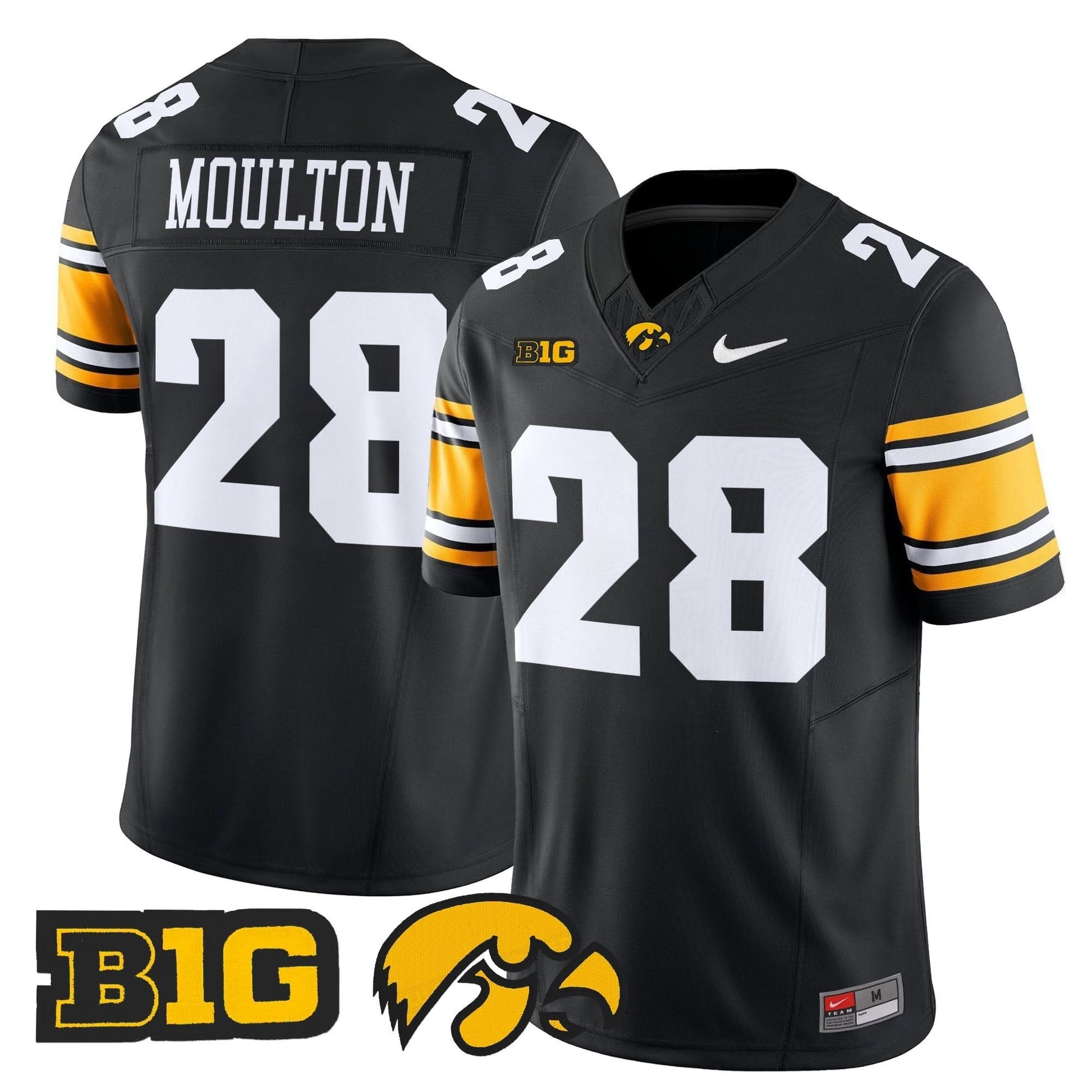 Men's Iowa Hawkeyes 2025 Vapor Limited Jersey - All Stitched
