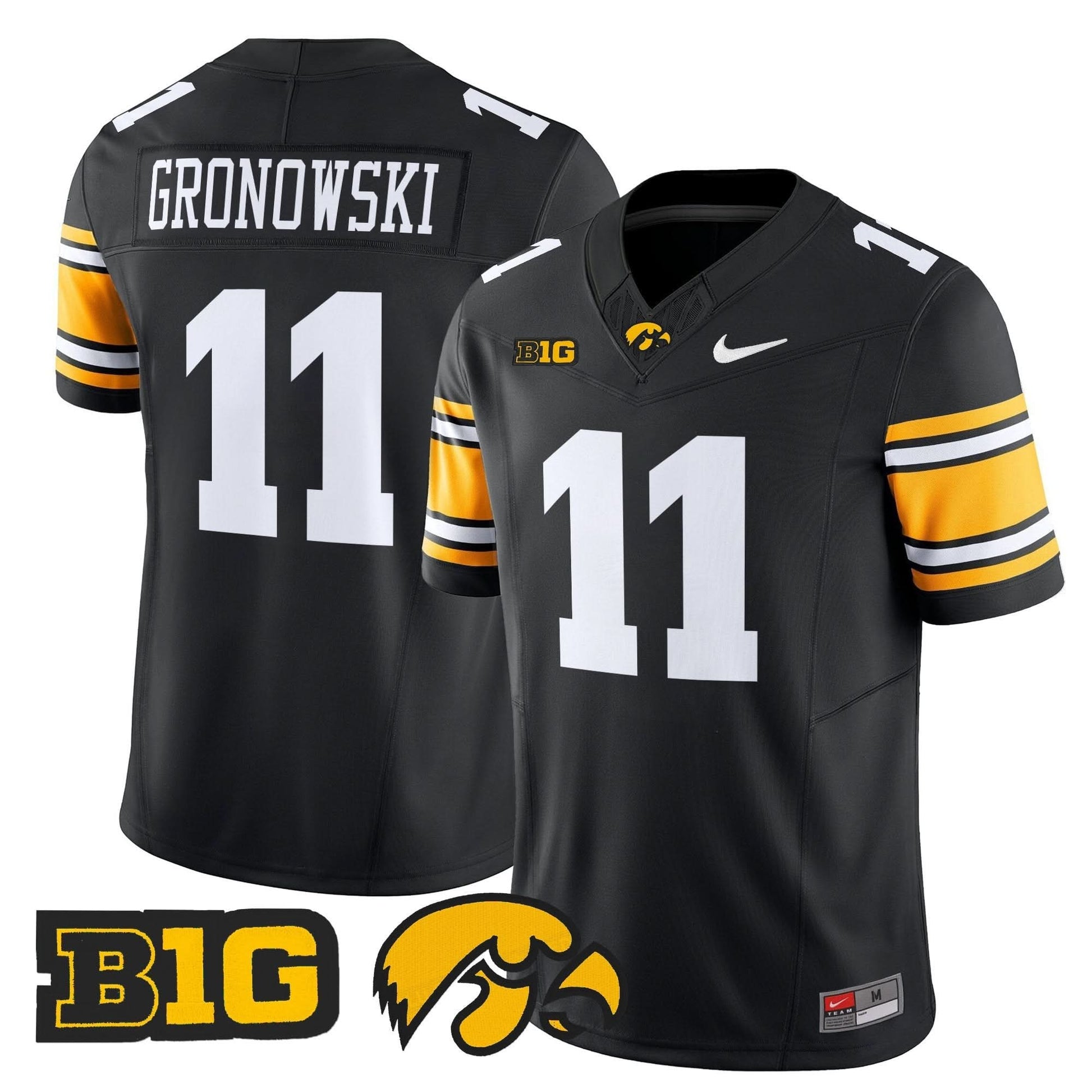 Men's Iowa Hawkeyes 2025 Vapor Limited Jersey - All Stitched