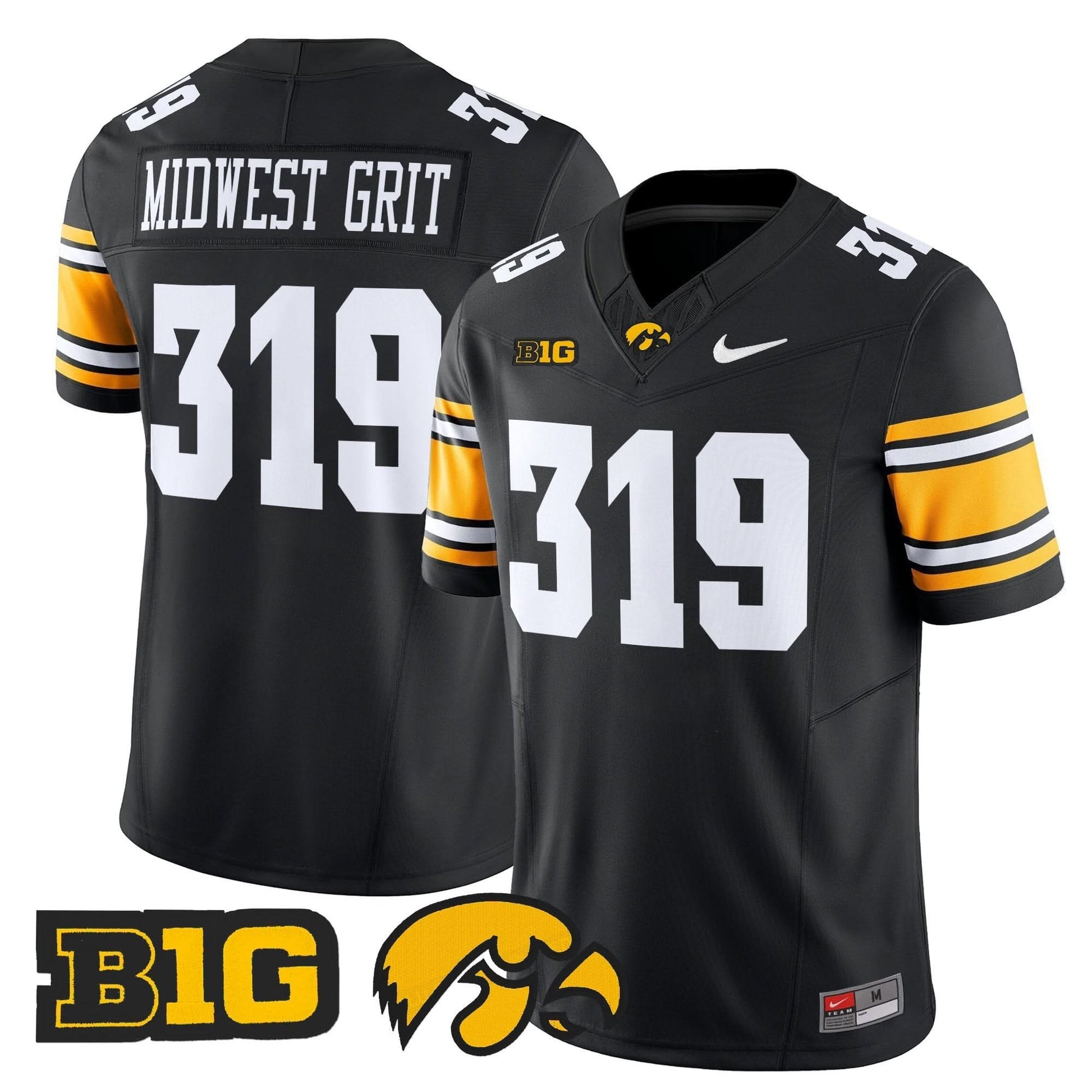 Men's Iowa Hawkeyes 2025 Vapor Limited Jersey - All Stitched