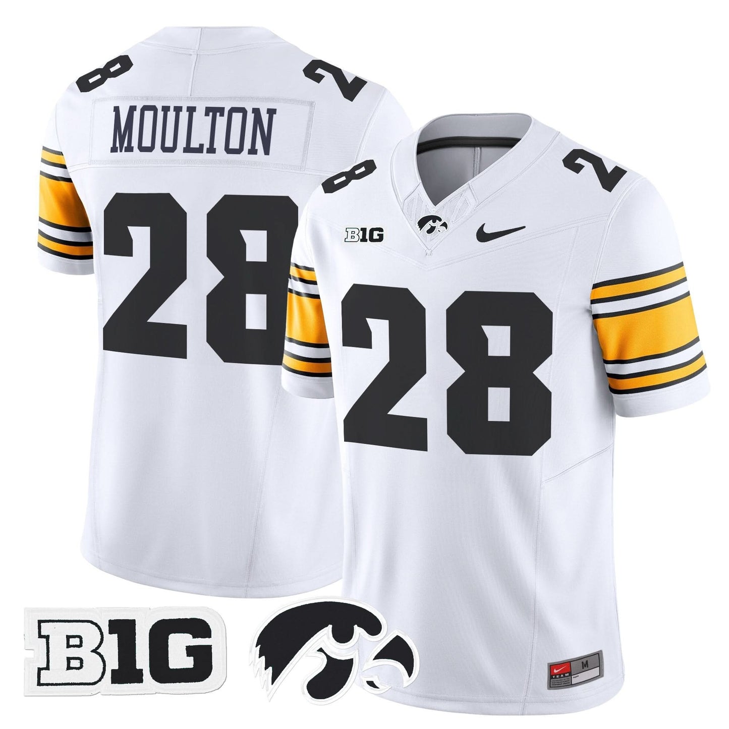 Men's Iowa Hawkeyes 2025 Vapor Limited Jersey - All Stitched