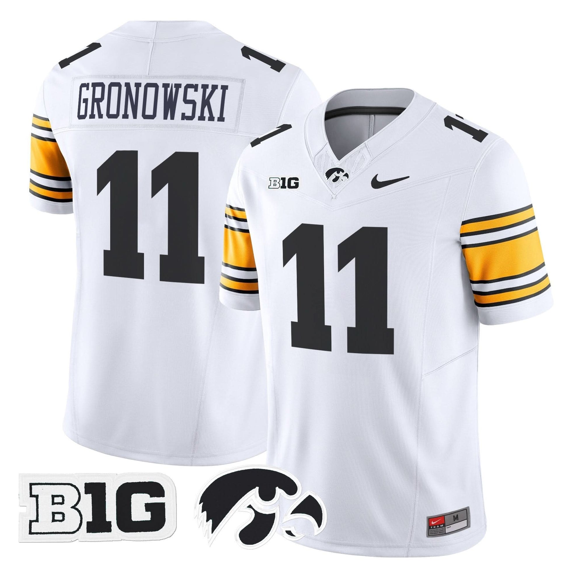 Men's Iowa Hawkeyes 2025 Vapor Limited Jersey - All Stitched